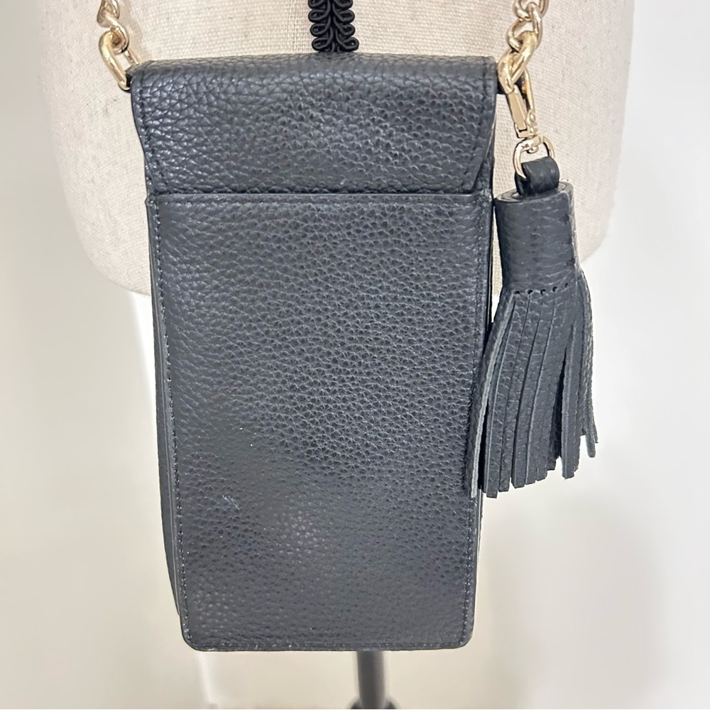 Kate Spade Black Pebbled Leather Crossbody Bag - Picture 2 of 4